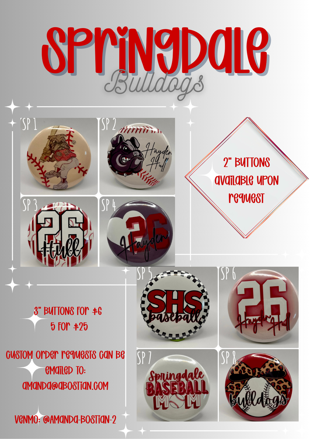 Springdale Button Catalog